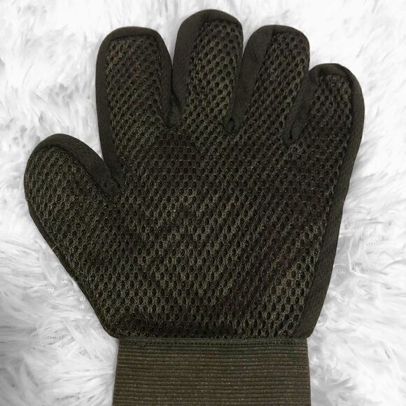 Light Blue Pet Groom and Massage Glove - Picture 4 of 8